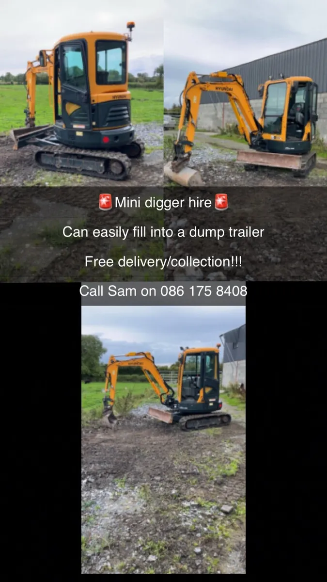 🚨DIGGER HIRE🚨 - Image 1