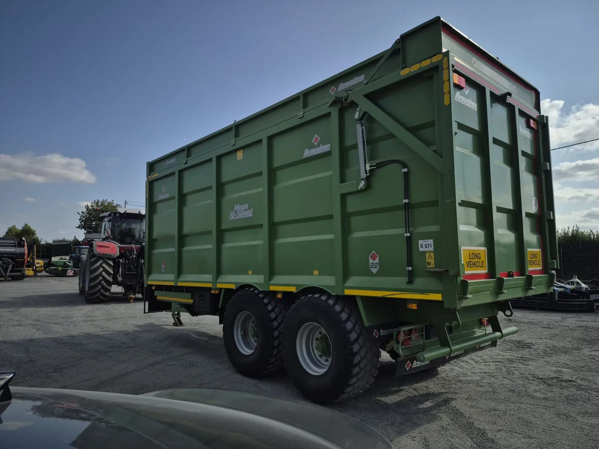 Used Broughan 22FT Grain & Silage Trailer - Image 4