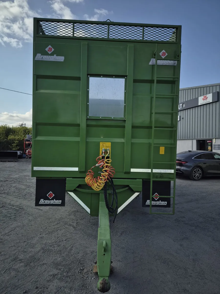 Used Broughan 22FT Grain & Silage Trailer - Image 2