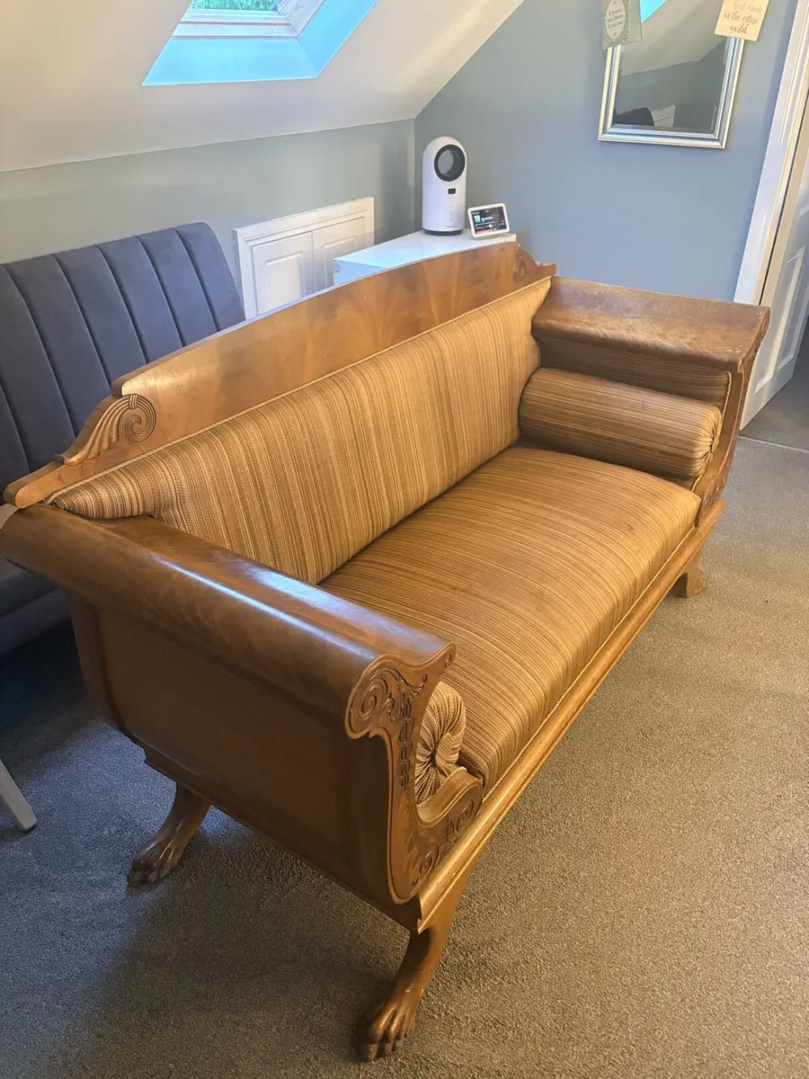 Chaise lounge antique sofa - Image 1