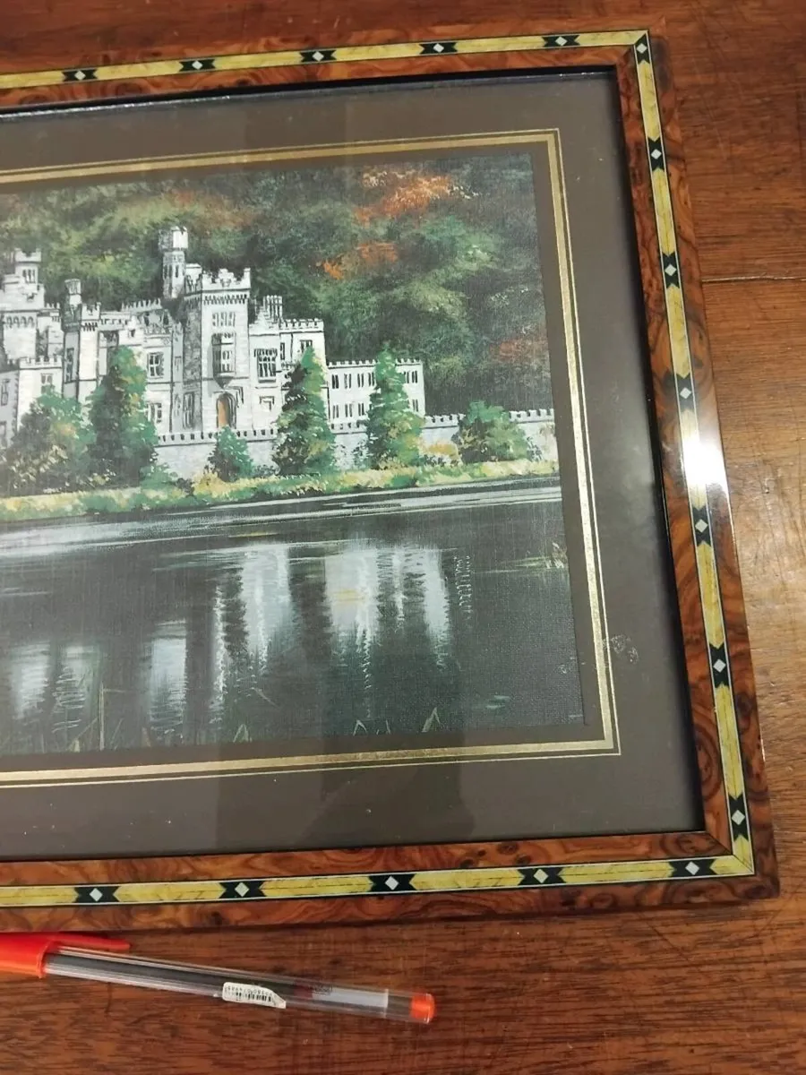 Kylemore Abbey Galway print framed - Image 4