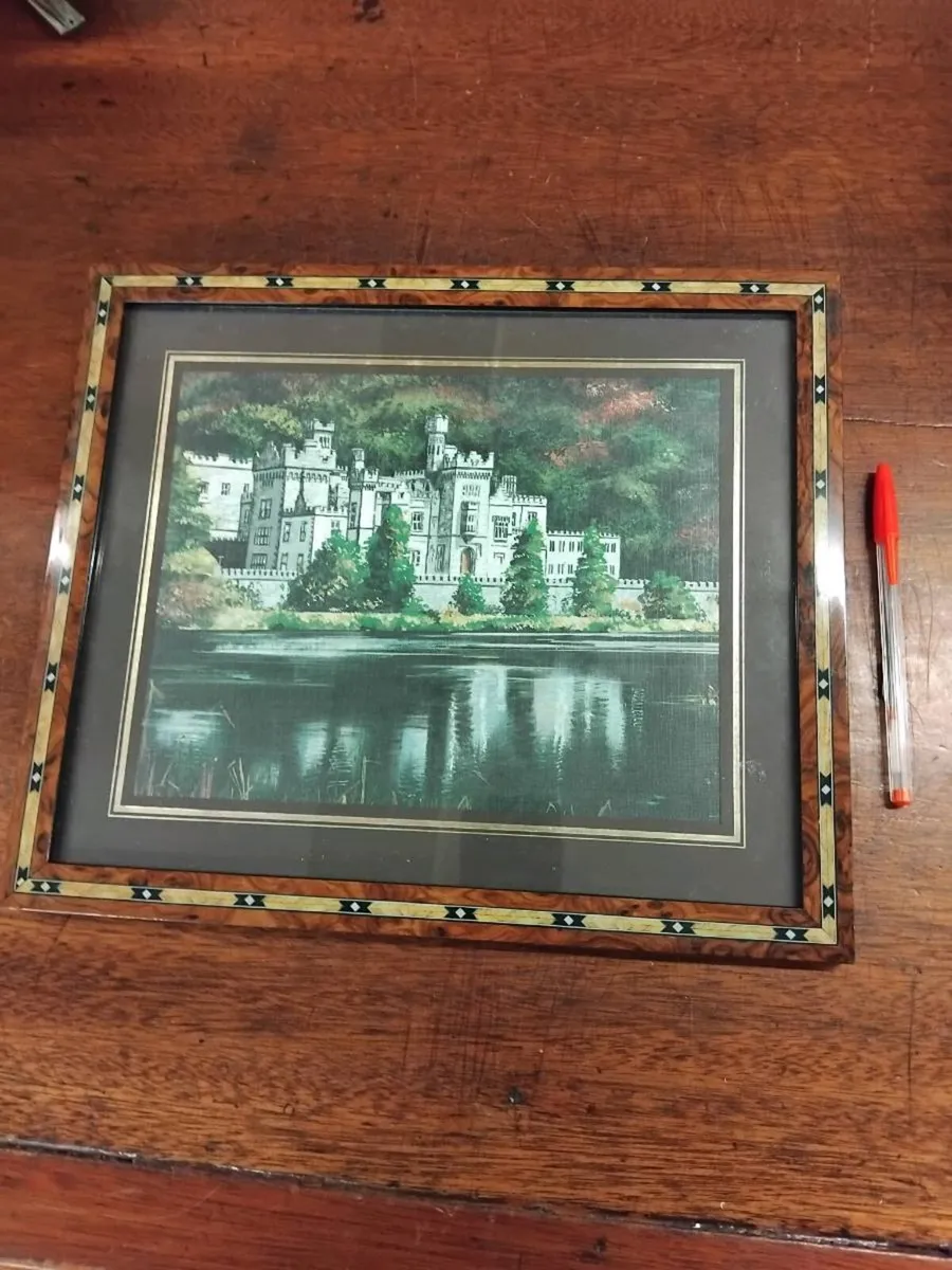 Kylemore Abbey Galway print framed - Image 1
