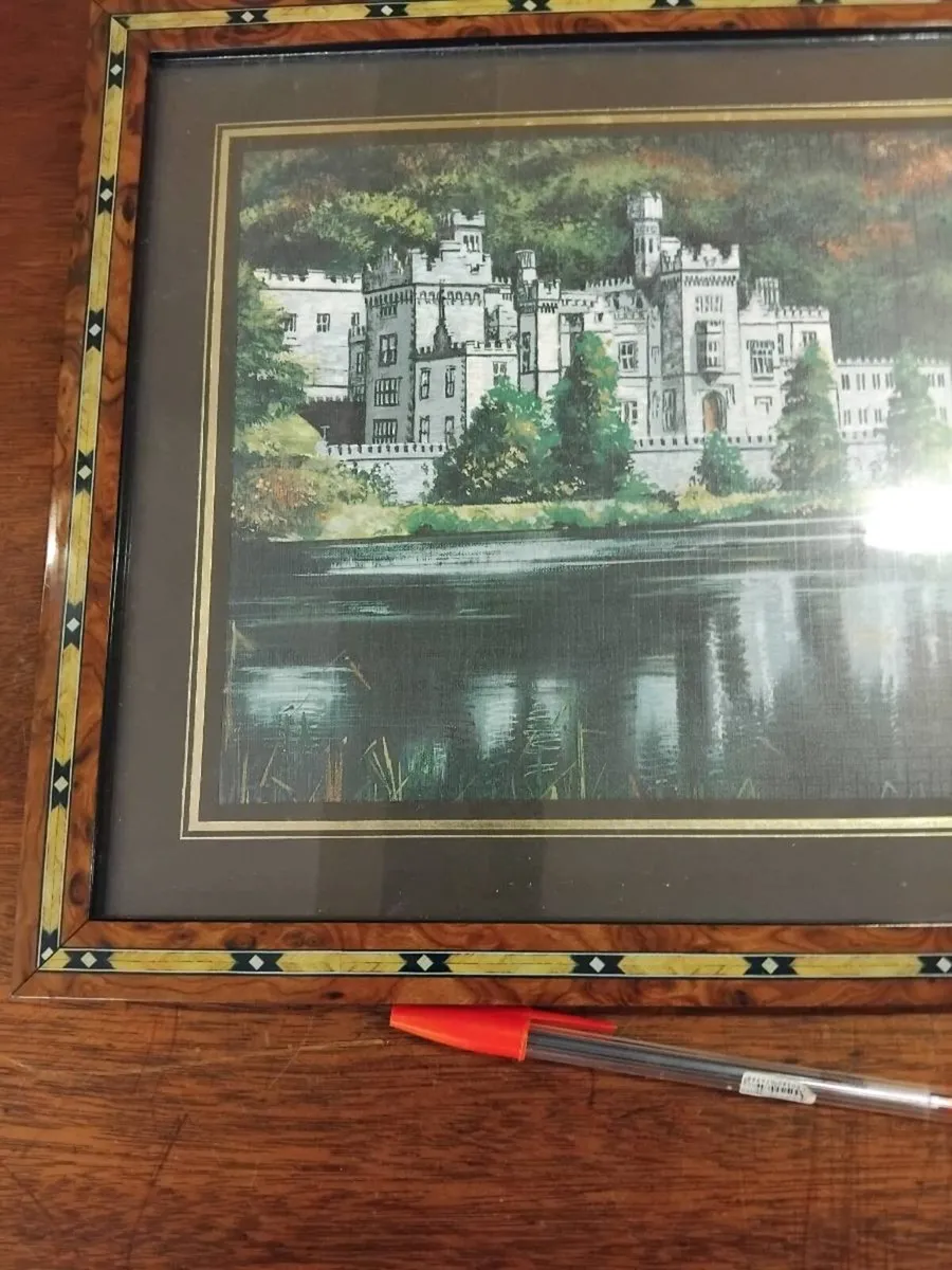 Kylemore Abbey Galway print framed - Image 2