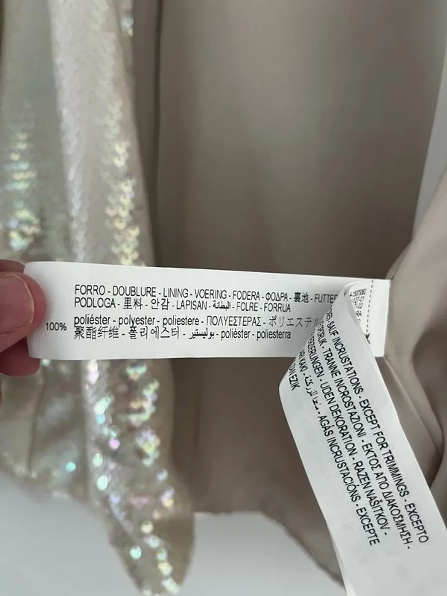 Zara sequin bomber jacket (new with tags) - Image 4