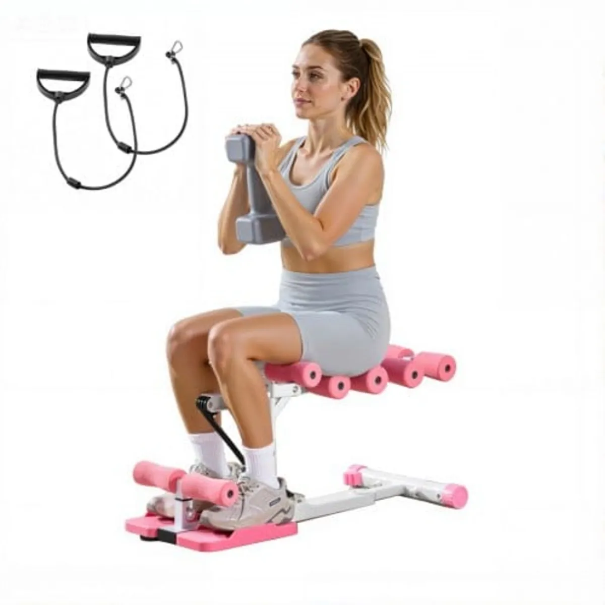 Deep Squat Machine, Adjustable Glutes Trainer Mach - Image 1