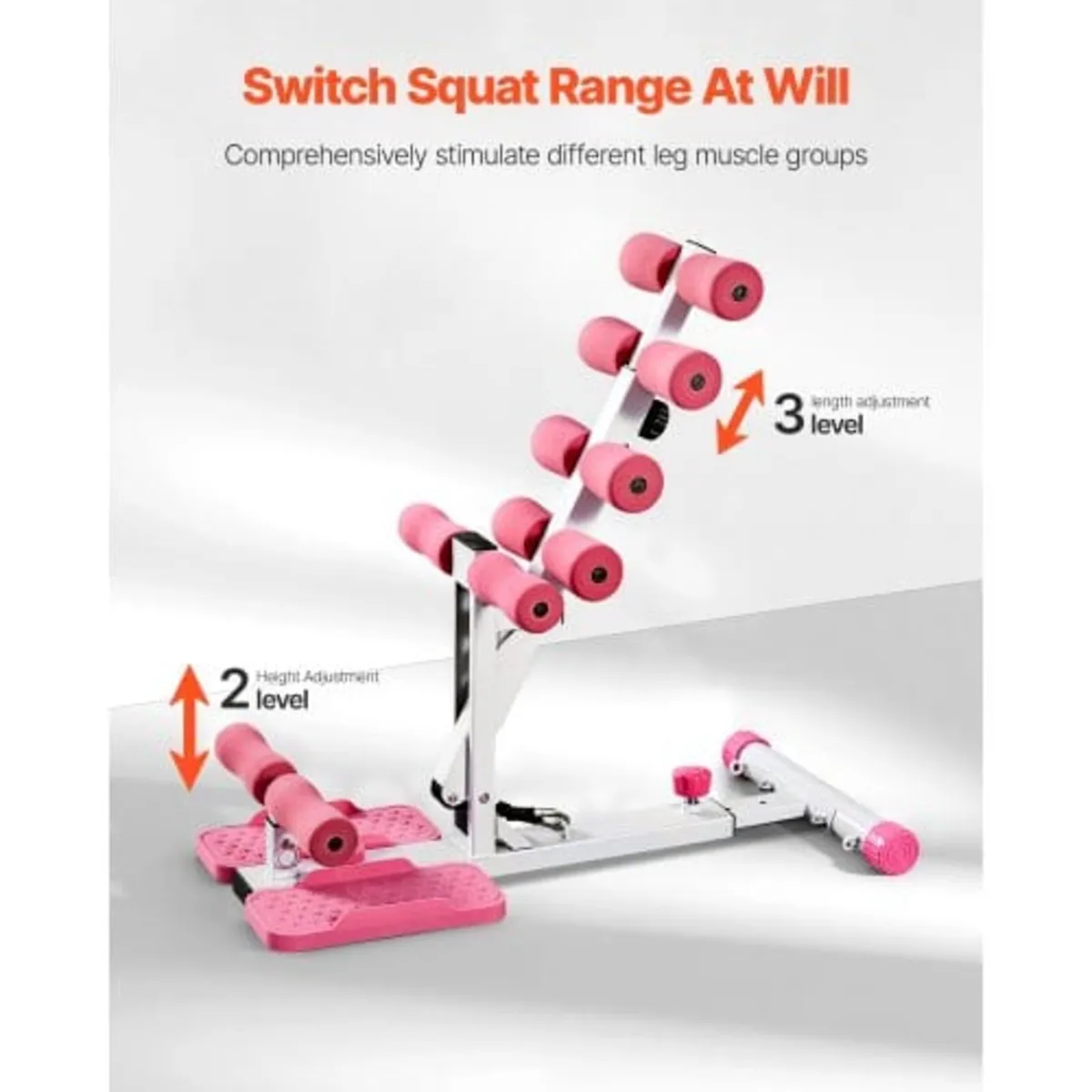 Deep Squat Machine, Adjustable Glutes Trainer Mach - Image 2