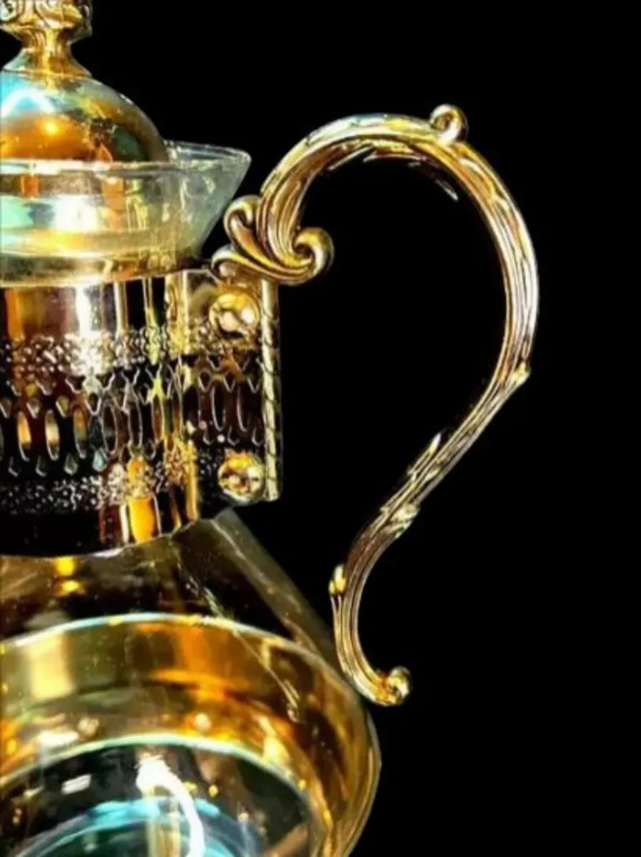 Vintage Harrods Silver EPNS Coffee / Wine Carafe - Image 2