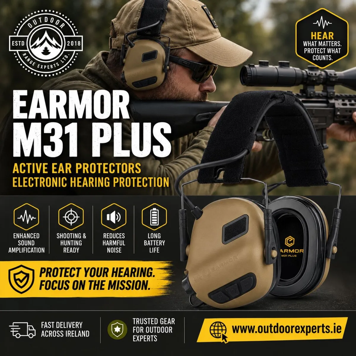 Electronic Hearing Protection - Image 1