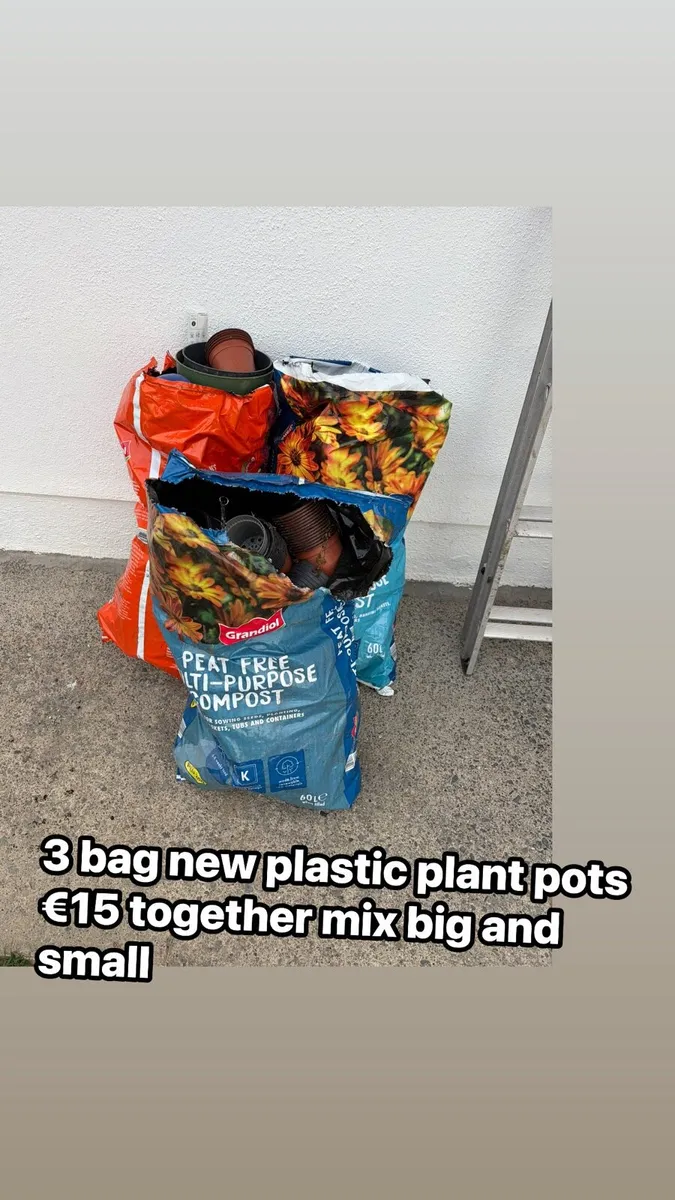 plastic pots for sale - Image 2