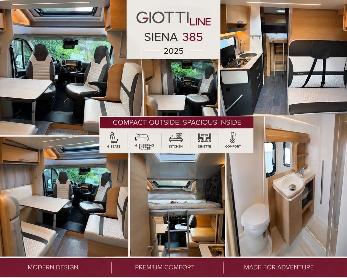 2025 Giottiline Siena 385 Premiere Edition - Image 2