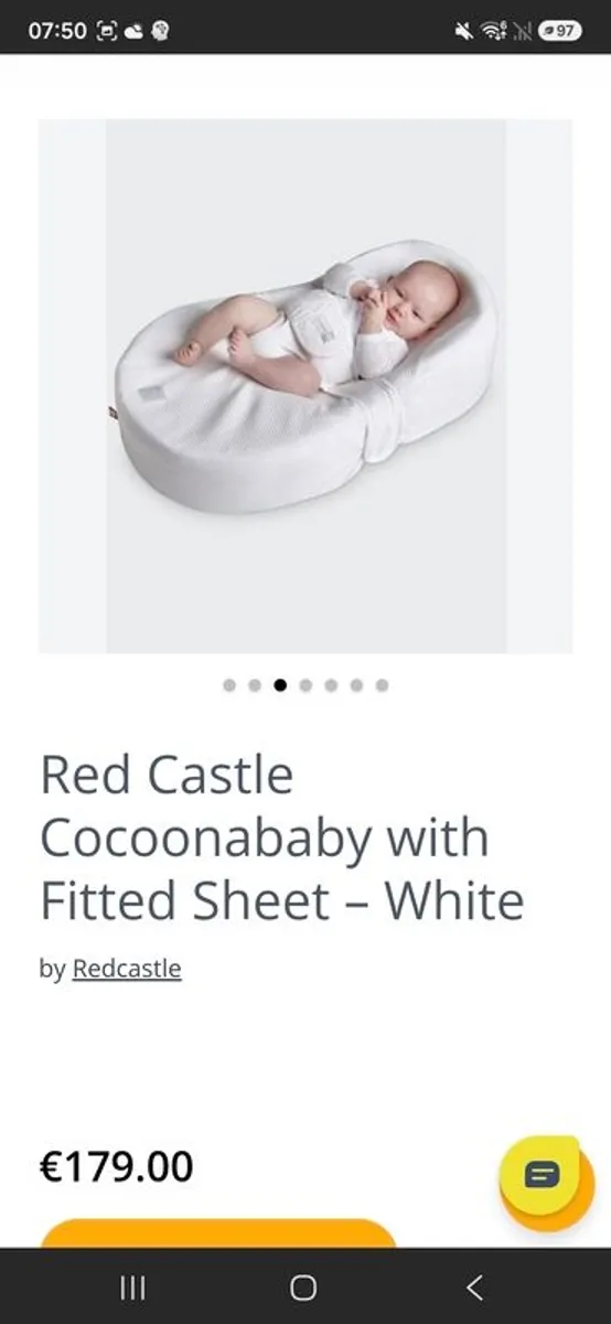 Cocoonababy Sleep Nest - Image 1