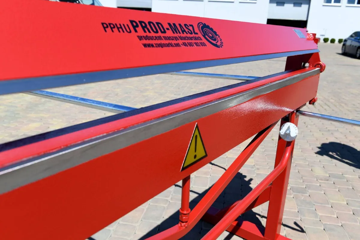 portable sheet metal folder 2m up to 1mm aluminium - Image 3