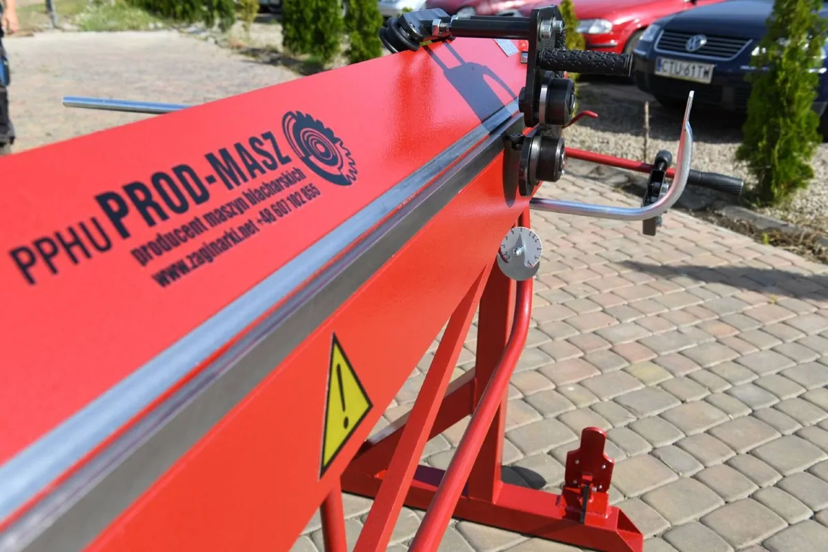 portable sheet metal folder 2m up to 1mm aluminium - Image 4