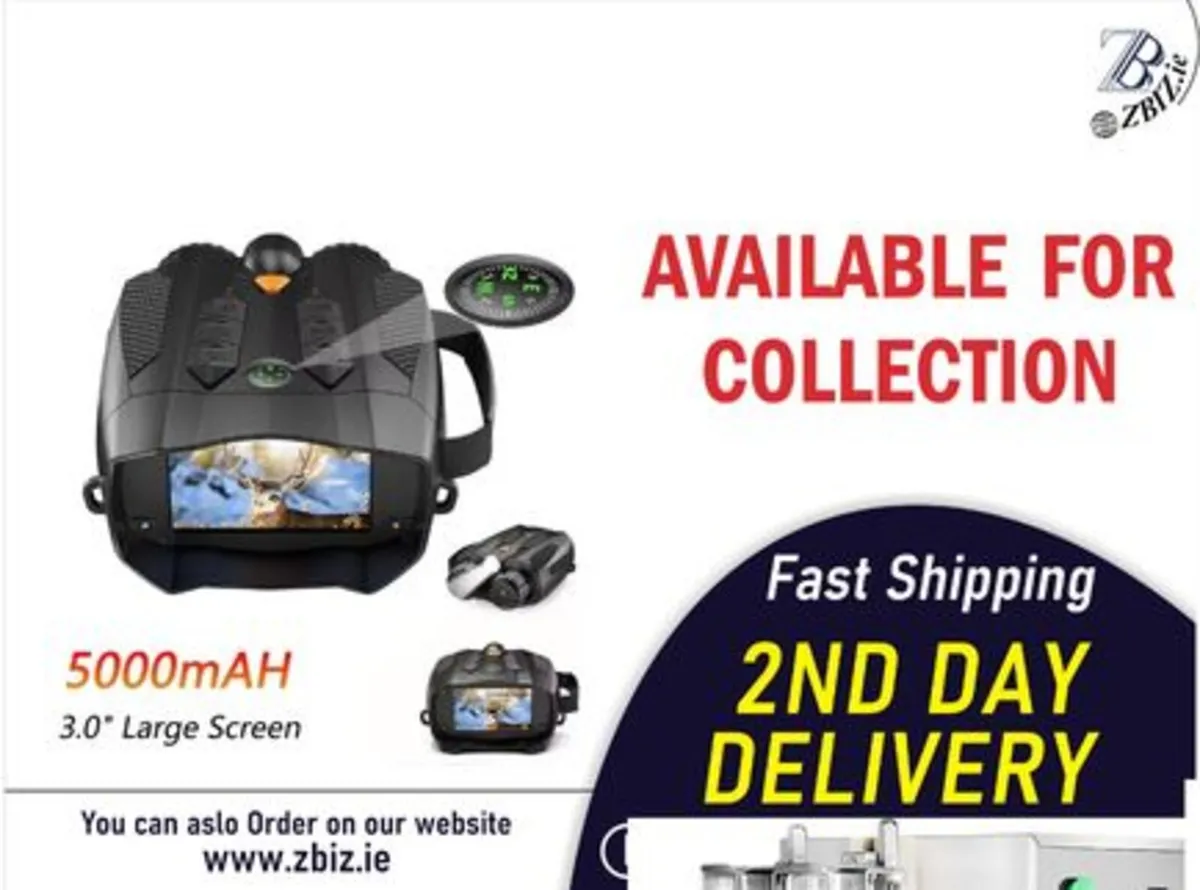 HD Infrared Night Vision Binocular Goggles - Image 1