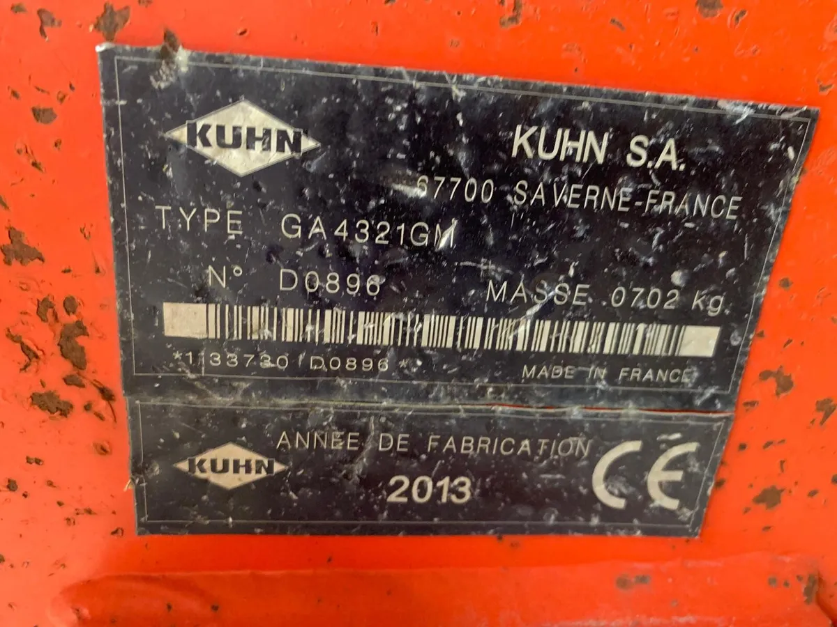 KUHN GA4321 RAKE - Image 3