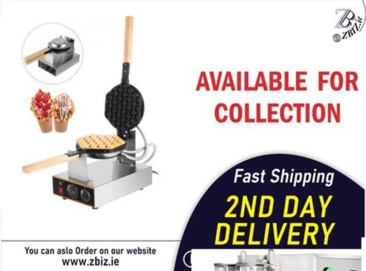 Commercial Electric Donut and Waffle Maker - Image 1