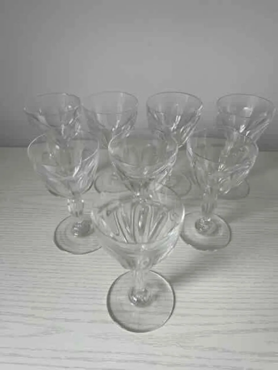 Vintage Sherry Glasses - Image 3