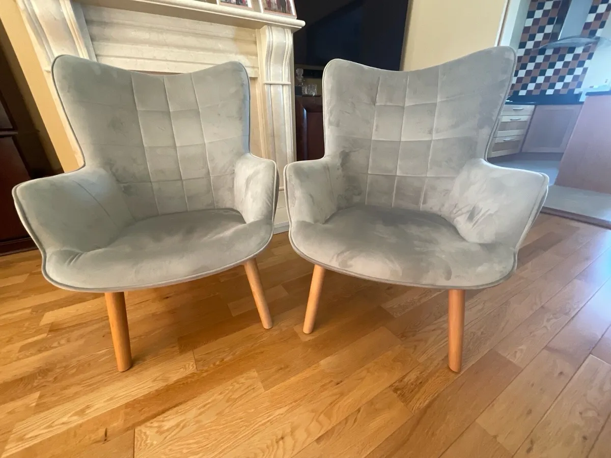 Two Accent chairs - Image 1