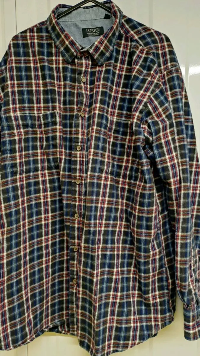 LOSAN Check Shirt. XXL. - Image 1