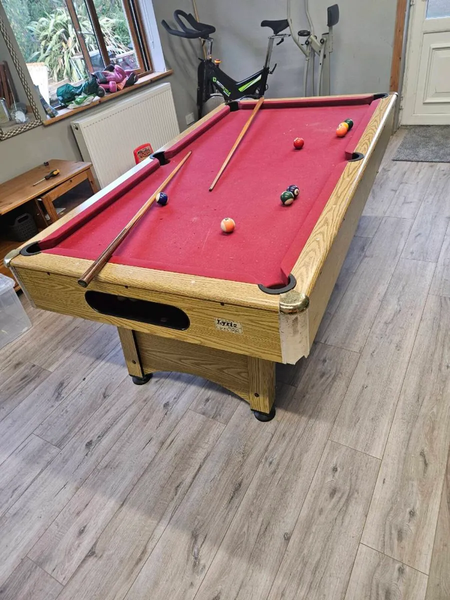 Pool Table and accessories - Image 2