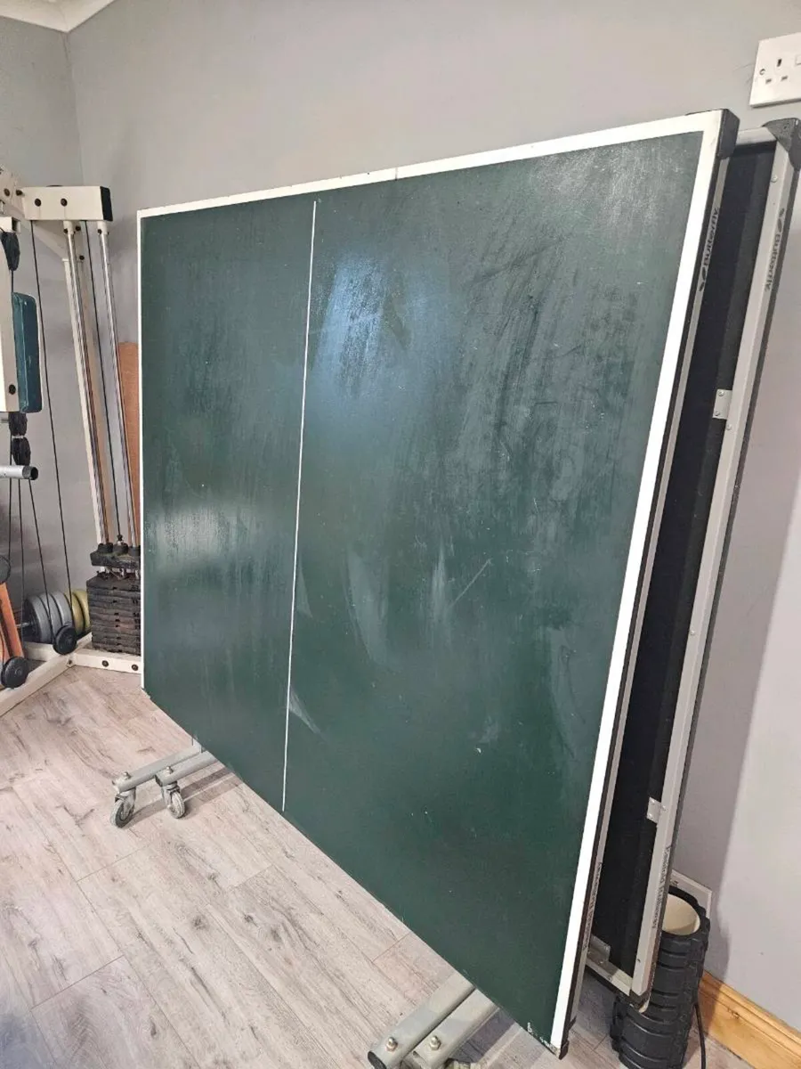 Full Size Table Tennis Table – Excellent Condition - Image 1