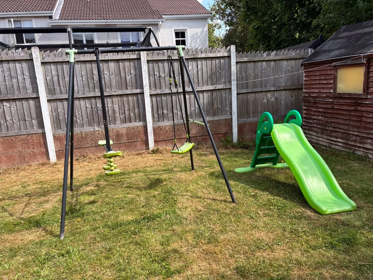 Children’s Swing Set & Slide - Image 2