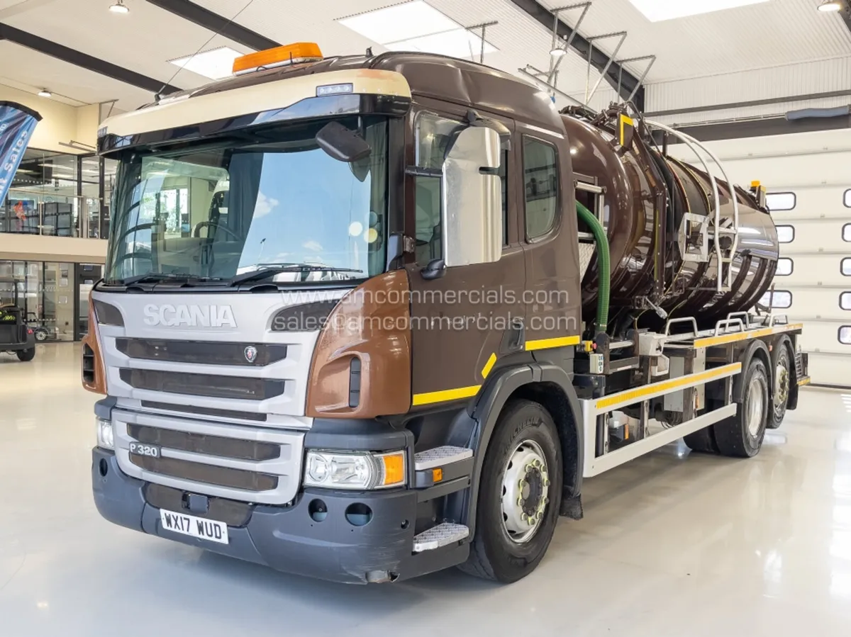 2017 SCANIA P320 WASTE TANKER - Image 3