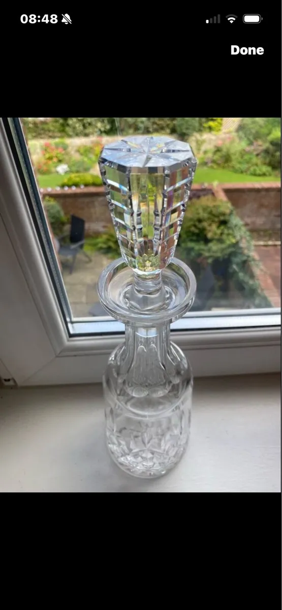 Vintage Waterford Crystal Lismore Decanter - Image 3