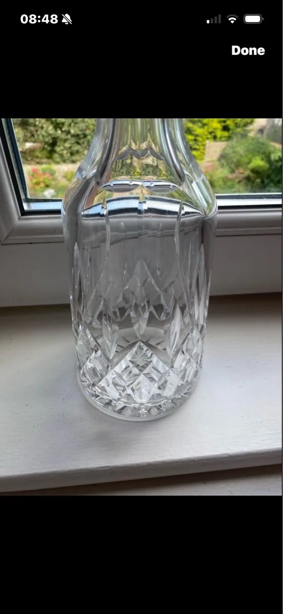 Vintage Waterford Crystal Lismore Decanter - Image 2