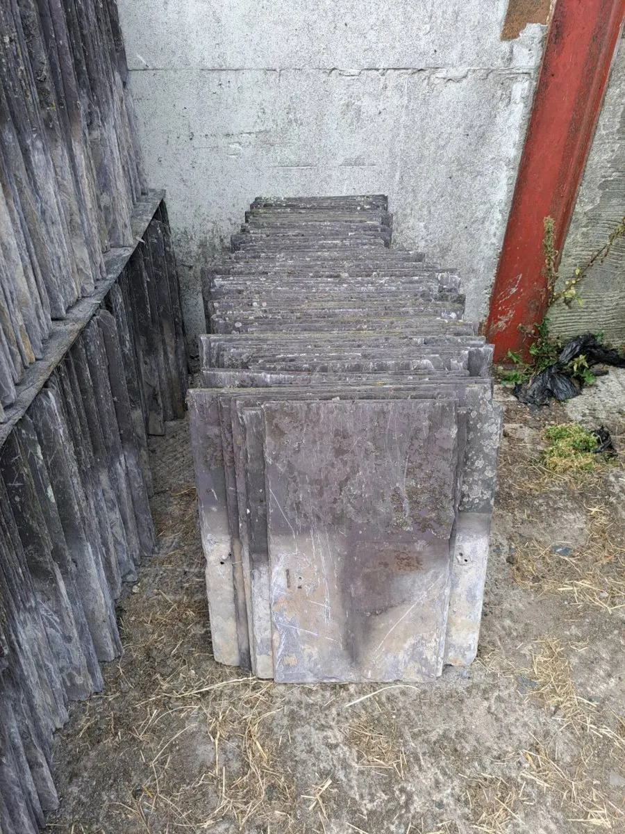 2500 qty 27 inch Random Bangor Blue Slates - Image 2