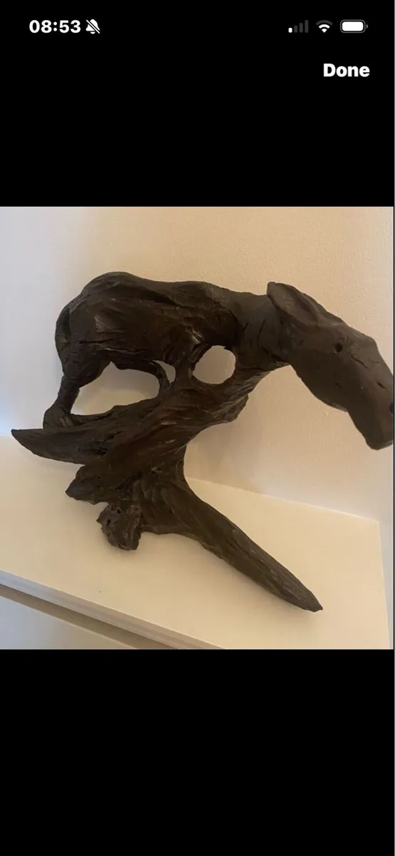 Bog Oak  Art Sculpture - Image 3