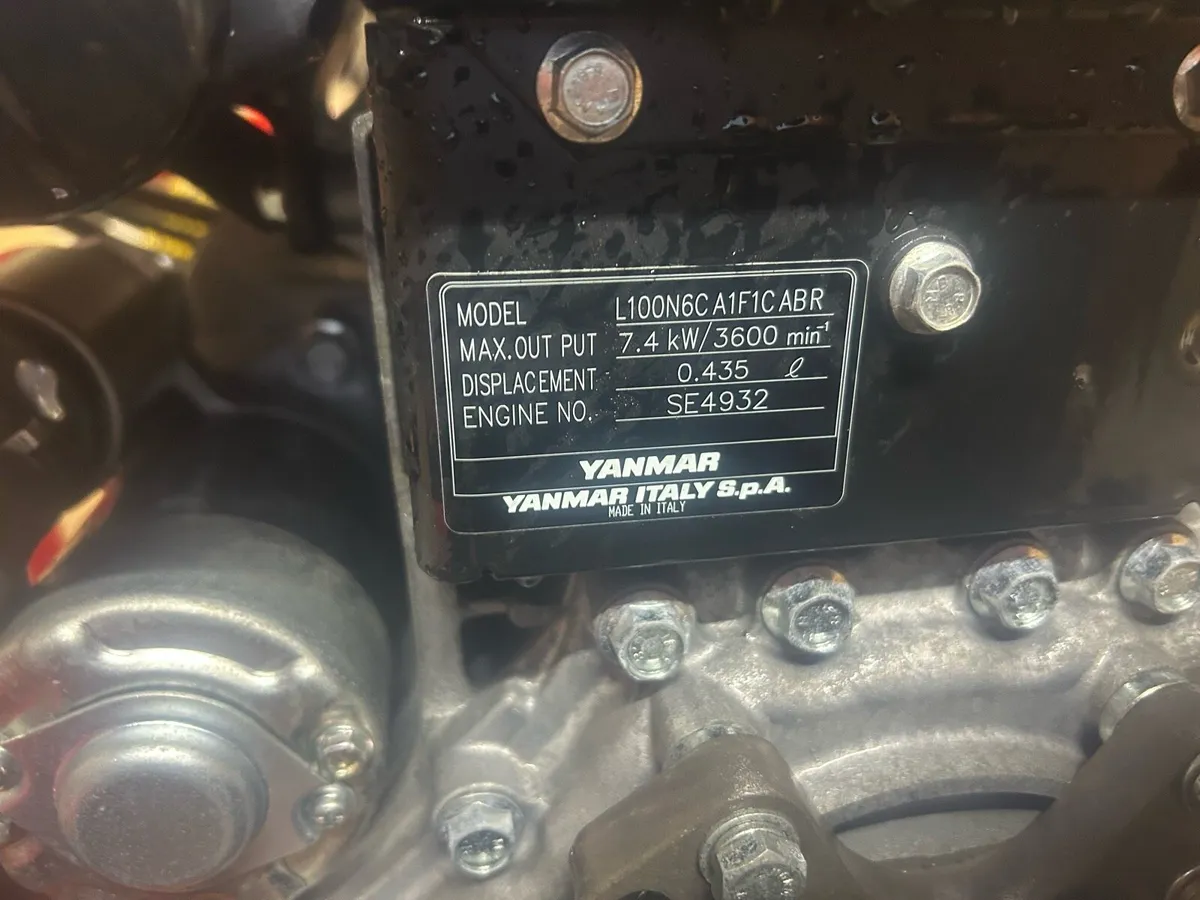 Yanmar pressure washer 3000psi 15LPM - Image 4