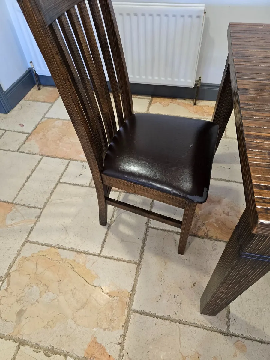 Dining Table & chairs - Image 3