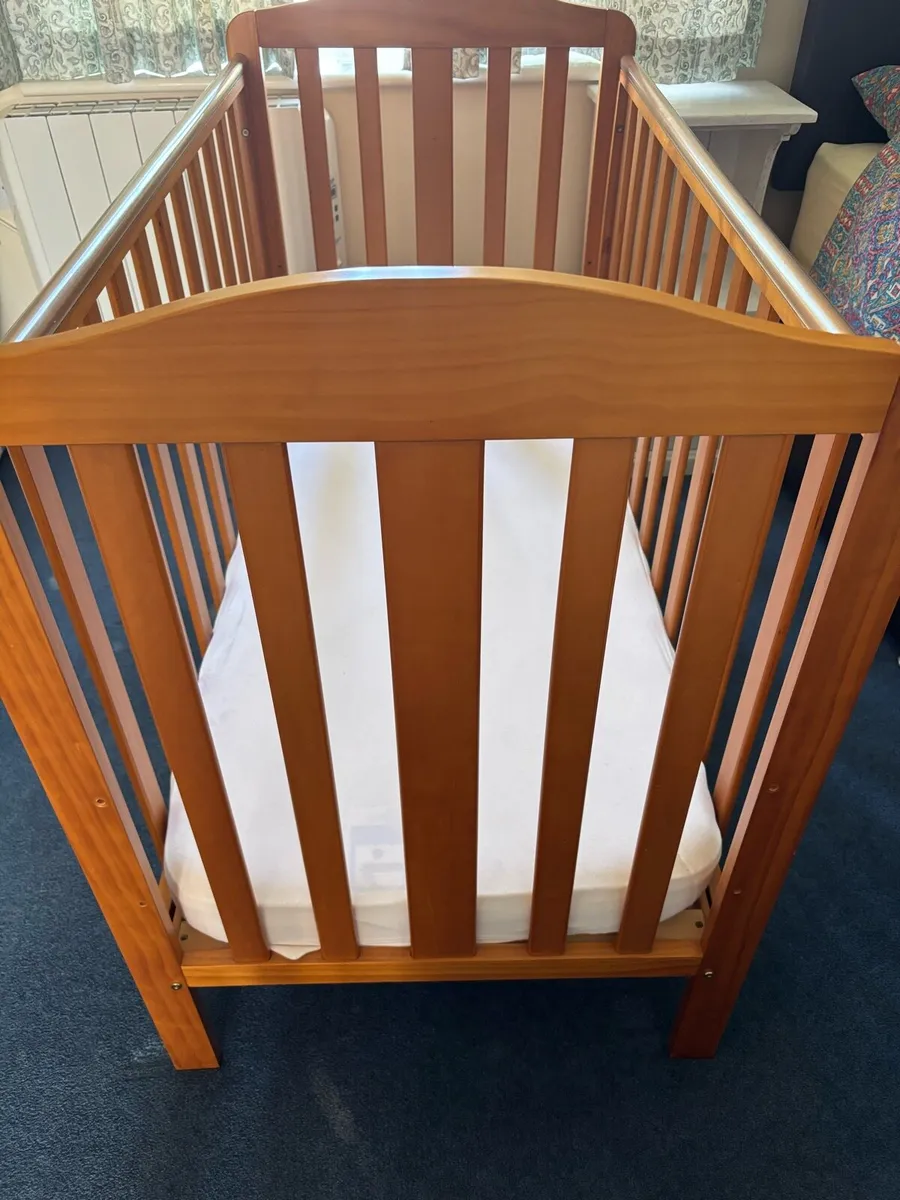 Full size cot with mattress - Image 3