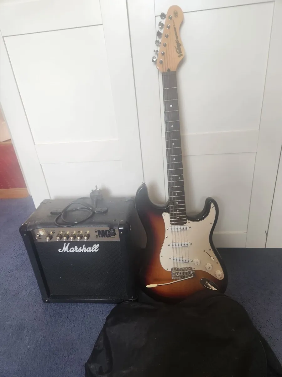 Guitar and Amplifier