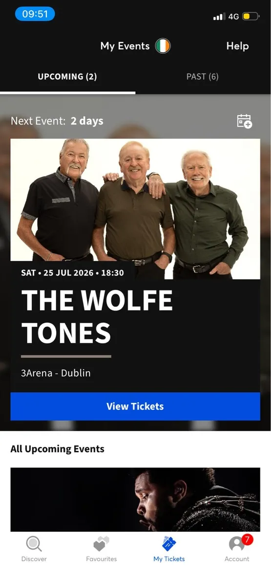 Wolfe tones 25th july