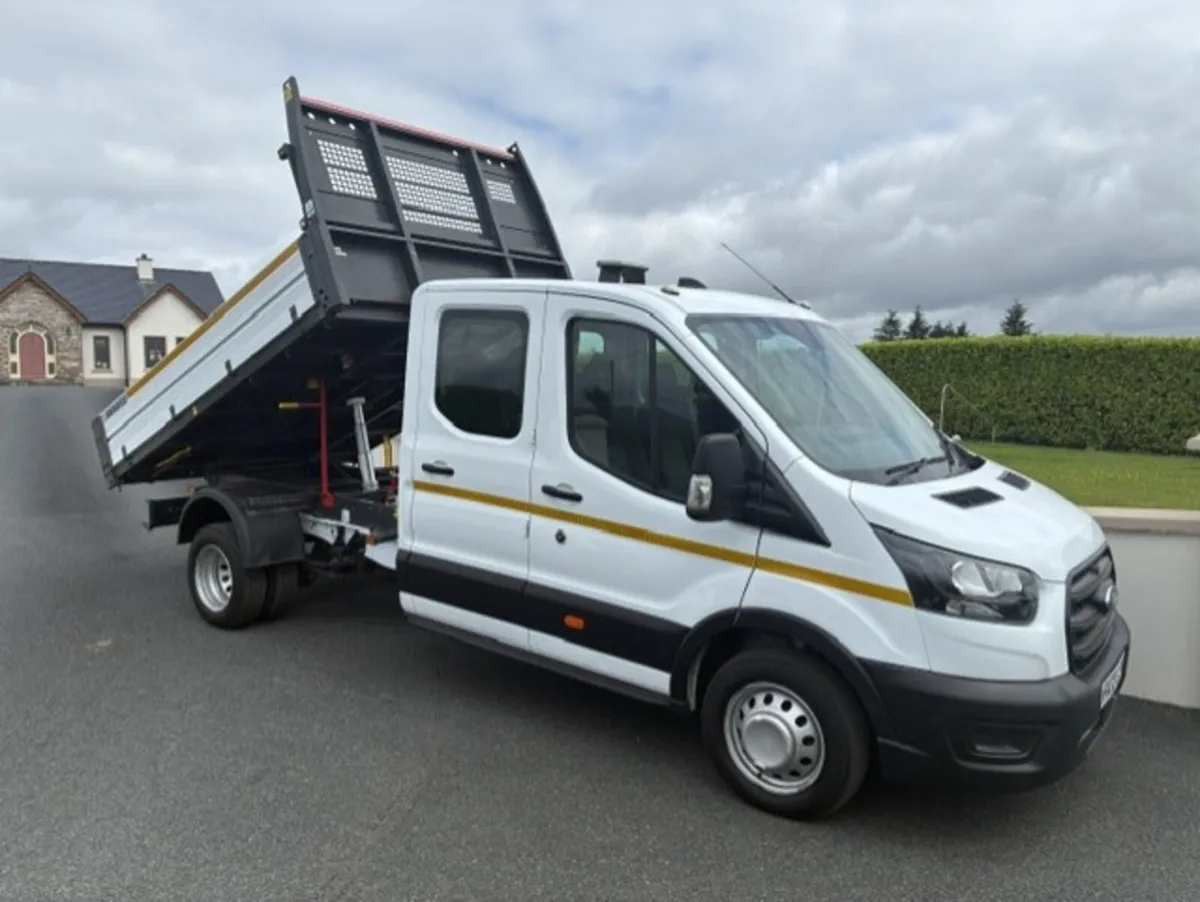 Ford Transit  Crew Cab Twin Wheel Tipper - Image 1