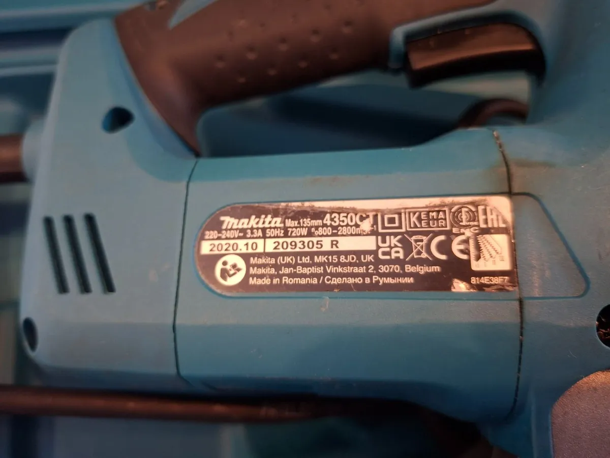 Makita 4350CT Jigsaw 240v - Image 4