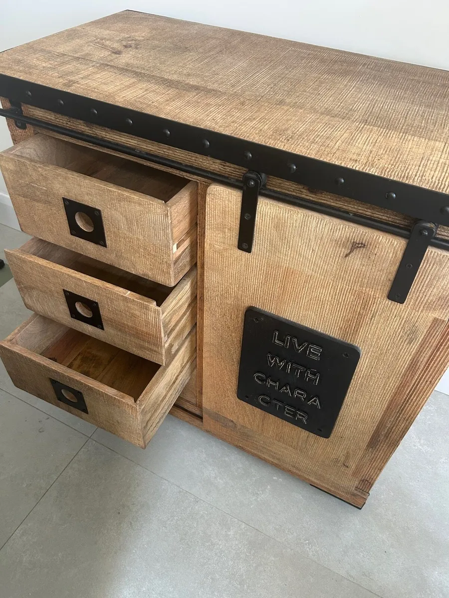Reclaimed Wood Sideboard - Image 4