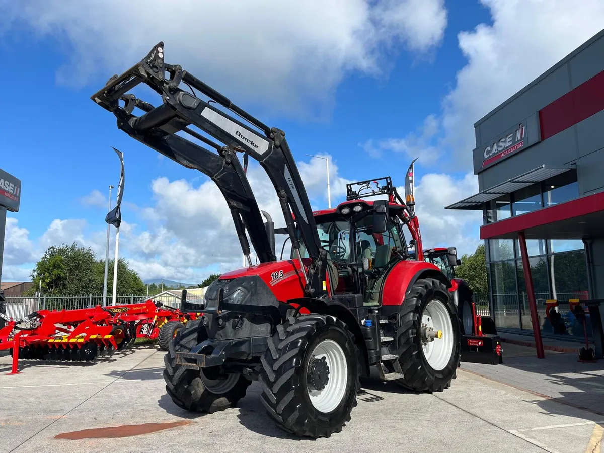 2021 Case Puma 185 with Quickie Q7 Loader - Image 1