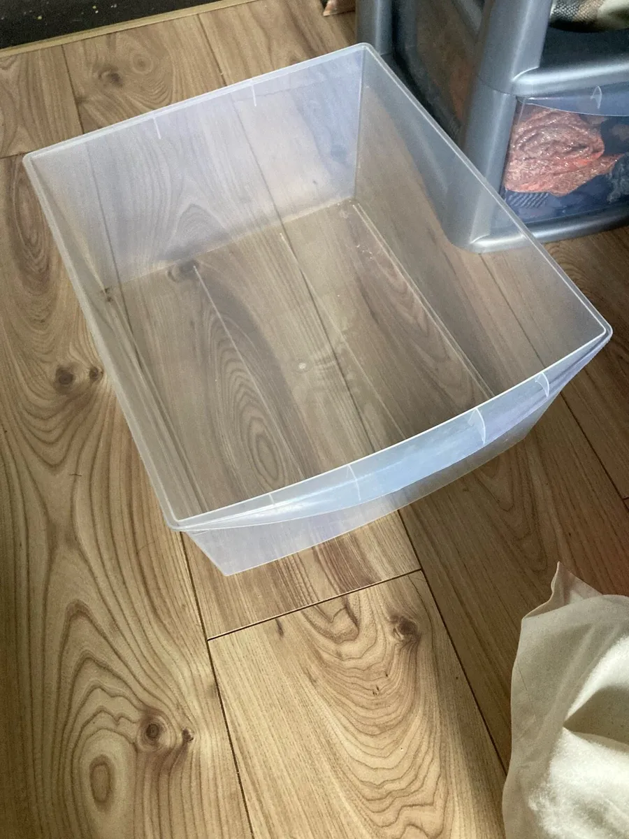 Plastic Storage Drawers - 4 Available - Image 2