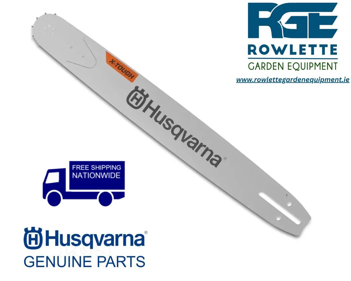 Genuine Husqvarna 24" Solid Guide Bar w/ Laminated