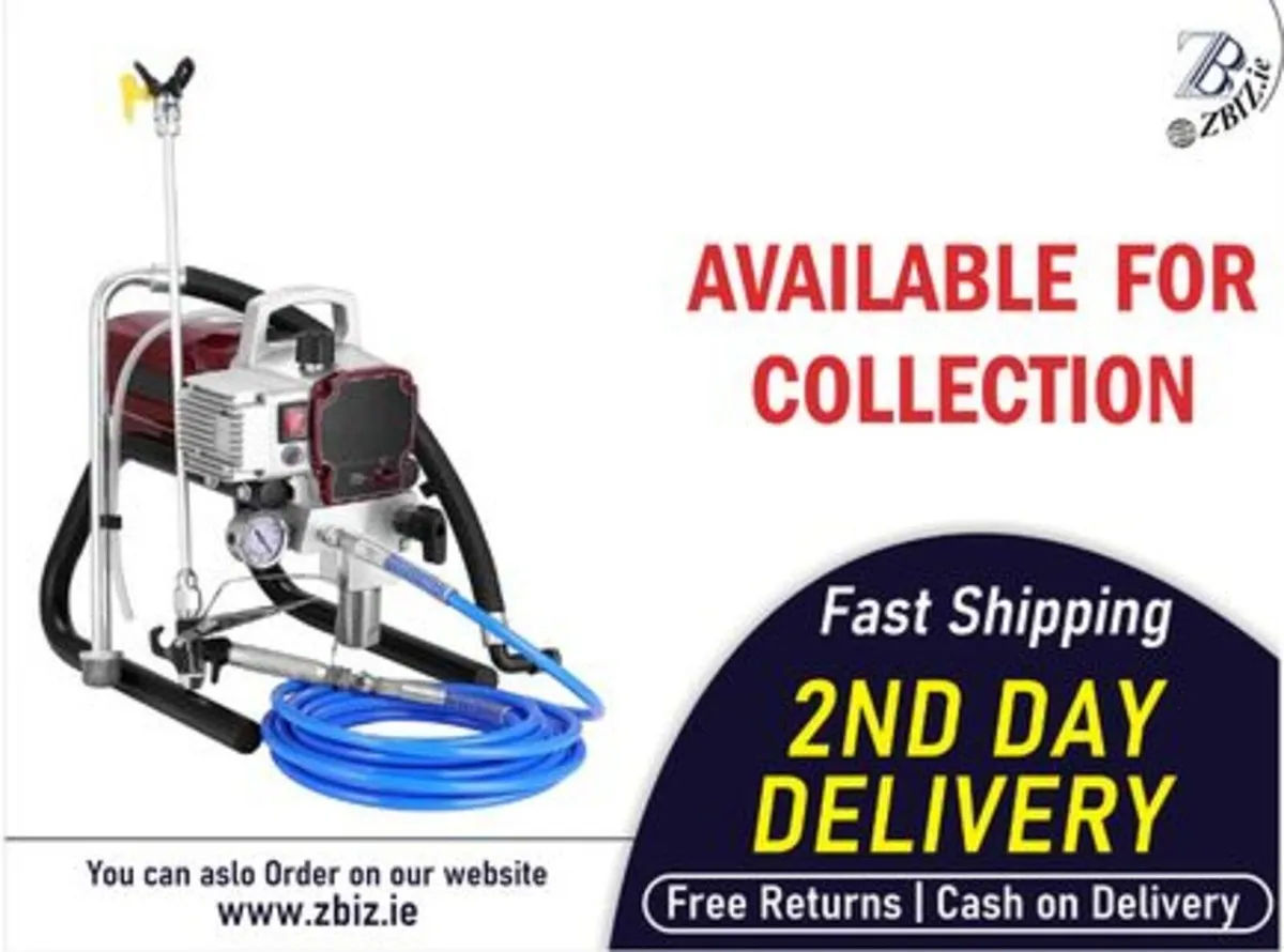 Airless Paint Sprayer for home and pro jobs - Image 1