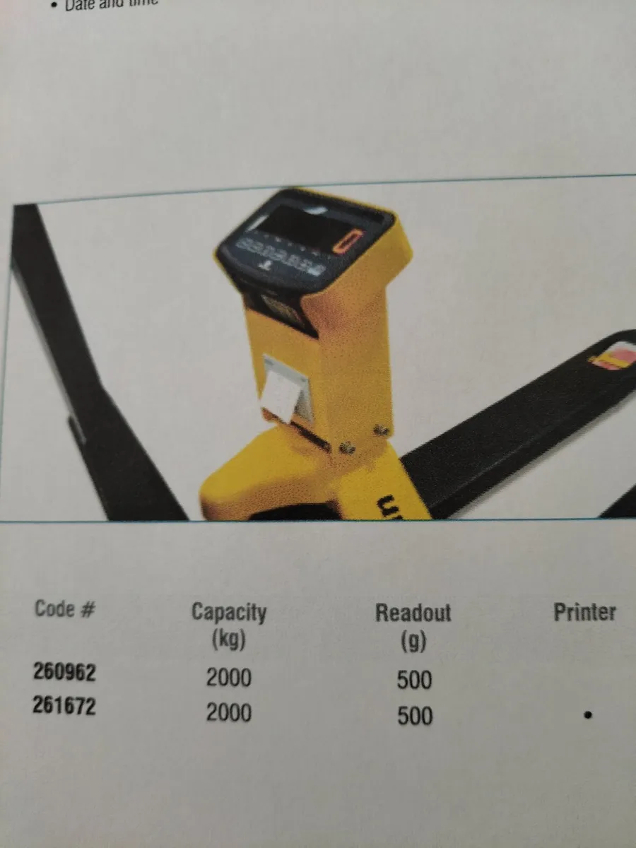 Repairs to pallet truck scales - Image 3