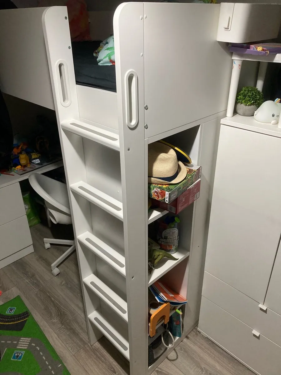 IKEA Småstad Loft Bed with extras - Image 2