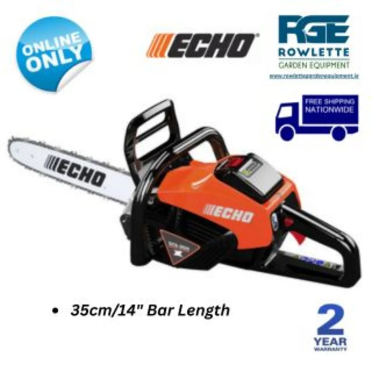 Echo DCS-3500 Battery Chainsaw No Battery&Charger - Image 1