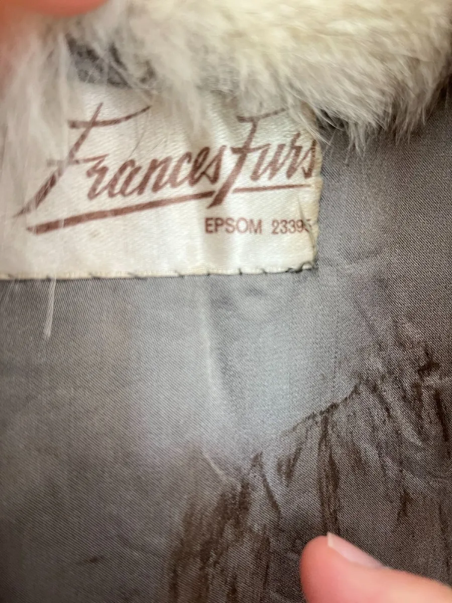 Vintage Authentic Artic Fox Fur Coat - Image 3
