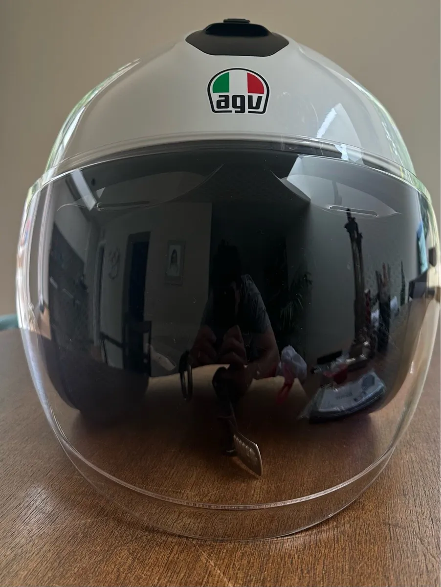 AGV ETERES Open Face Motorcycle Helmet - Image 1