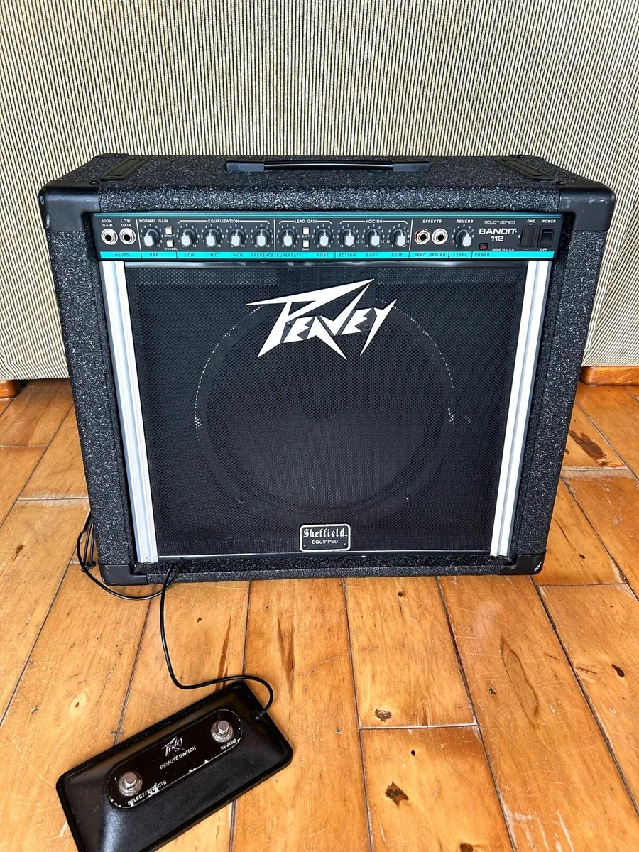 Peavy Guitar Amp and Effect Pedals - Image 1