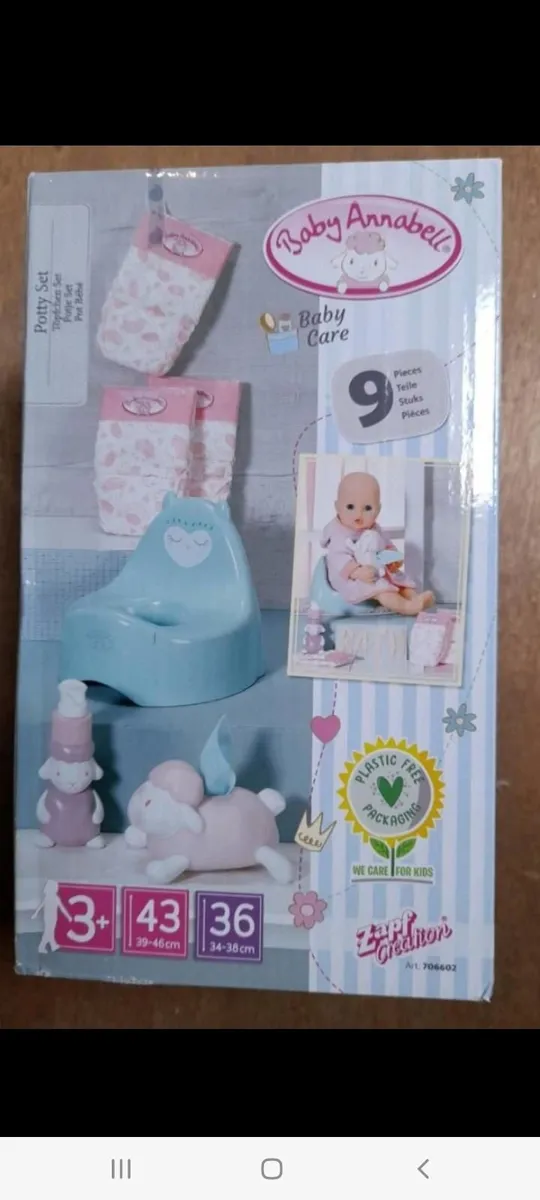 Baby Annabell Potty Set - new - Image 3